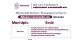 Hospitales de Morelia vacunarán contra el COVID-19 a mayores de 18 años
