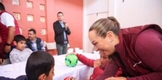 DIF Michoacán entrega regalos a niñas y niños del municipio de Quiroga
