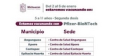 Vacunación contra COVID-19 para niños de 5 a 11 continúa en Michoacán