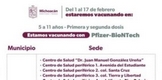 Vacunación para niños de 5 a 11 años se extiende a febrero