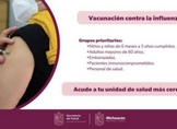 Exhorta SSM a pacientes crónicos a vacunarse contra influenza estacional