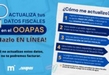 OOAPAS lanza campaña para que usuarios actualicen datos fiscales