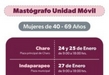 Anuncia SSM mastografías gratuitas en Charo e Indaparapeo