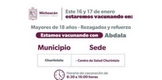 Exhorta SSM a rezagados, mayores de 18 años, a vacunarse contra el COVID-19 durante todo enero