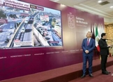 Avanza construcción de distribuidores viales; superan el 80%