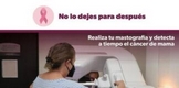 Llama SSM a crear conciencia sobre detección temprana del cáncer de mama