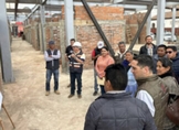 Supervisa SCOP construcción de la primera etapa del mercado de Cherán