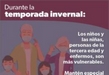 Temporada invernal aún no concluye, pide PC mantenerse alertas ante el frío