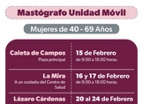 Llevará SSM mastografías gratuitas a Lázaro Cárdenas