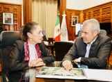 Bedolla y Sheinbaum evalúan proyecto de cablebús para Uruapan