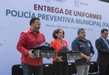 ¡Pátzcuaro uno de los 34 municipios beneficiados del FASP con uniformes!