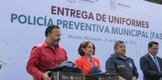 ¡Pátzcuaro uno de los 34 municipios beneficiados del FASP con uniformes!