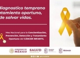 Realiza SSM acciones para diagnosticar a tiempo el cáncer infantil