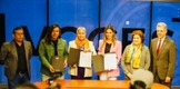 Fortalece 75 Legislatura difusión; firma convenio con el SMRTV