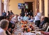 Presenta Bedolla proyectos de infraestructura a empresarios de La Piedad