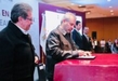 Firma Bedolla decreto de Promulgación de Ley contra Delito de Extorsión en Michoacán