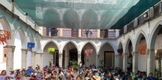 En puerta, Tianguis Artesanal de Domingo de Ramos, en Uruapan