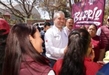 En Morelia, visita Bedolla una de las 100 colonias beneficiadas con Barrio Bienestar Fortapaz