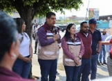 Nacho Campos inaugura reencarpetamiento de la calzada La Fuente