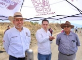 Supervisa Bedolla trabajos de rehabilitación en la carretera Jacona-Peribán