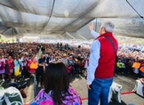 Bedolla entrega fertilizante gratuito en apoyo a 3 mil 700 productores del Oriente Michoacano