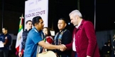 Inaugura Bedolla remodelación de plaza pública en Ihuatzio