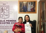 Realiza Segob registro de menor hijo de ciudadana venezolana