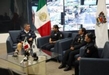 Mujeres destacadas de la Guardia Civil, comparten experiencias con el titular Ortega Reyes, durante 2do Conversatorio