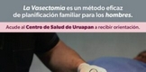 Anuncia SSM jornada de vasectomías sin bisturí, en Uruapan