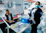 Habilita SSM módulo de vacunación en Tianguis Artesanal de Uruapan