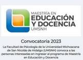Ofrece UMSNH Maestría en Educación y Docencia para profesoras y profesores de Licenciatura y Bachillerato