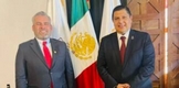 Revisan Bedolla y alcalde avances de tres proyectos para Uruapan