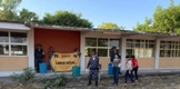 Alumnos del Cecytem y Ejercito dan mantenimiento a plantel de Buenavista