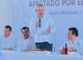 Entrega Bedolla 8.7 mdp a prestadores de servicios turísticos de la Costa afectados por sismo de 2022