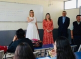 Recorre rectora instalaciones de la Preparatoria “José María Morelos y Pavón”