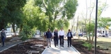 Alfonso Martínez recorre obra de Parque lineal del Boulevard García de León; registra 80% de avance