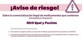 Alerta SSM por venta ilegal de medicamentos para tratar COVID-19
