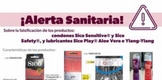 Alerta SSM sobre condones y lubricantes falsificados