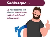 Vasectomía sin bisturí, método eficaz de planificación familiar: SSM