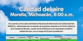 Partículas contaminantes en el aire de Morelia, por incendios forestales: Secma