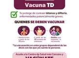 Invita SSM a embarazadas a vacunarse contra el tétanos