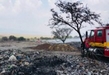 Controlado, incendio en basurero de Cuitzeo; PROAM asegura que este continuará clausurado