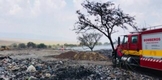 Controlado, incendio en basurero de Cuitzeo; PROAM asegura que este continuará clausurado