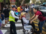 Tránsito y Movilidad de la SSP garantiza acceso seguro a personas con discapacidad, en Festival Michoacán de Origen