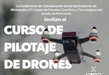 Comunicación Social y Cecytem ofrecen Curso de Pilotaje de Drones para comunicadores y periodistas