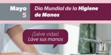 Llama SSM a salvar vidas lavándose las manos