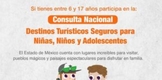 DIF Michoacán invita a participar a niña y niños en consulta de destinos turísticos