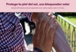 Llama SSM a usar bloqueador solar para prevenir quemaduras de piel