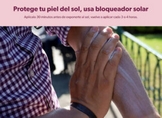 Llama SSM a usar bloqueador solar para prevenir quemaduras de piel