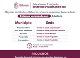 Mantiene SSM vacunación COVID-19 en 11 municipios de Michoacán